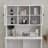 Tall Bathroom Cabinet with Two-Compartment Tilt-Out Dirty Laundry Cabinet, Dirty Laundry Basket