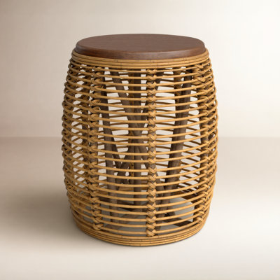 Shoshanna Solid Wood Top End Table