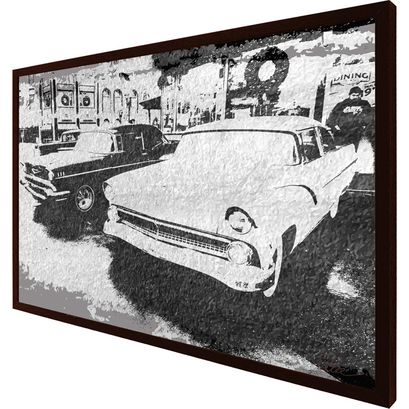 Single Picture Frame Print, 41cm H x 61cm W x 4cm D, Brown