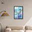 «Heavenly Blue II Shadowbox Print Floral Abstract Art» par Art Remedy-115132672-115132677