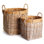 Sonoma Handmade Rattan Decorative Basket Set