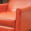 Fauteuil inclinable à dossier poussoir avec tissu floral élégant, soutien lombaire et fonction d'inclinaison en douceur