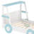Car-Shaped Platform Bed with Storage Shelves & Wooden Frame-122581914