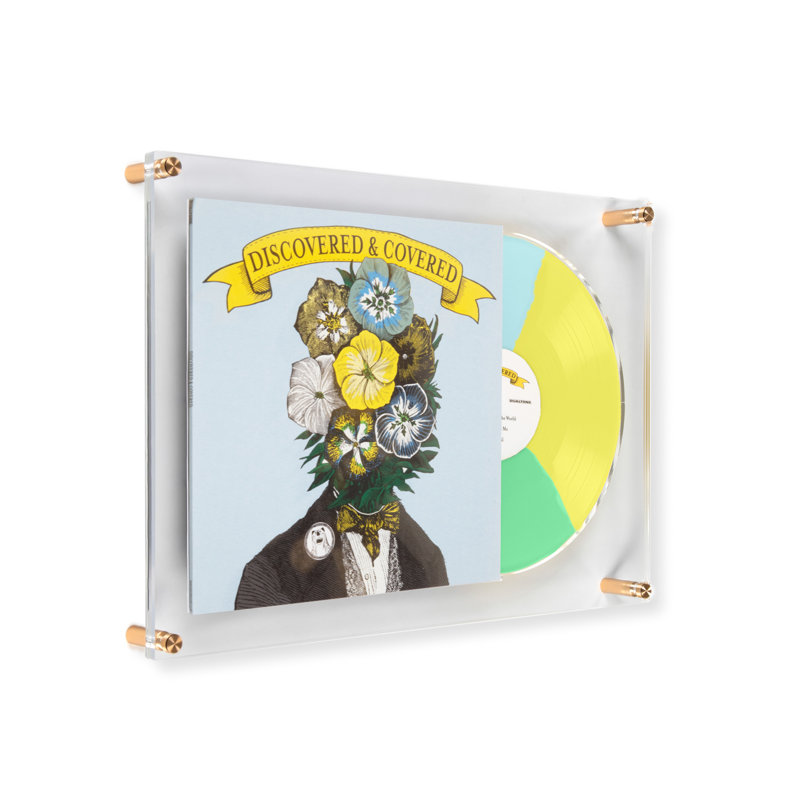Cadre mural en acrylique Wexel, Gold