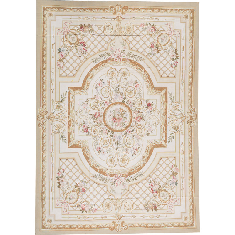 Aubusson Renaissance One-of-a-Kind 9'11" X 14'1" Hand Knotted Area Rug