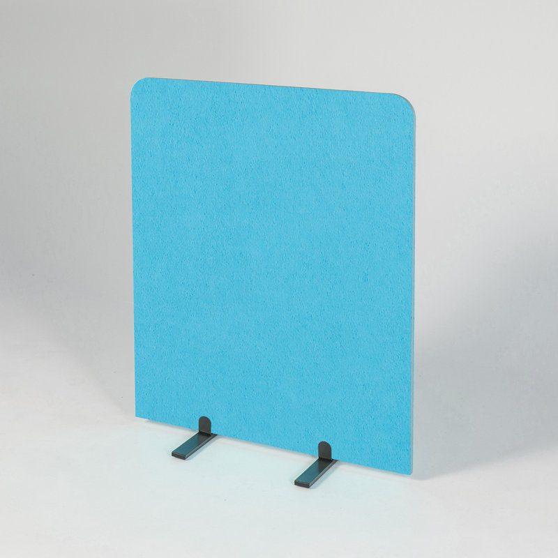 Wood Panel, 90cm H x 100cm W x 3cm D, Cyan