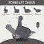 Fauteuil inclinable électrique Power Lift avec télécommande, poche latérale