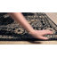 Tapis oriental noir / sauge tissé à la machine Ramsay-328630781