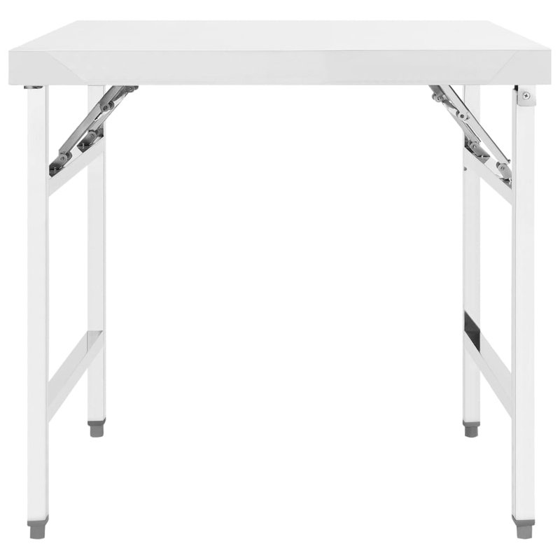 Bruckmann Rectangular Outdoor Camping Table 60 cm D, 80cm H x 85cm W x 60cm D