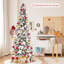 Arbre de Noël blanc effilé-759995469