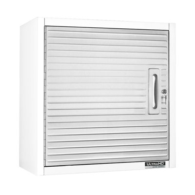 Seville Classics UltraHD Single Door Wall Cabinet, 24" W x 12" D x 24" H