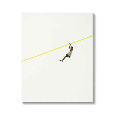 Conception moderne de lignes jaunes minimalistes par Cassia Beck