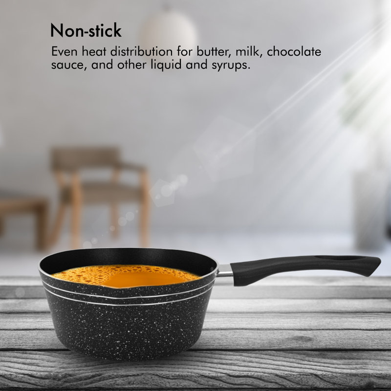 Non-Stick Aluminum Saucepan, 2 lt.