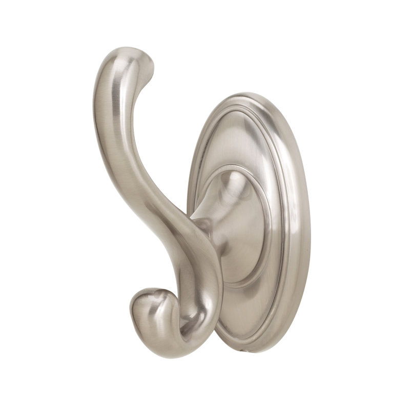 Single Robe Hook, Satin Nickel