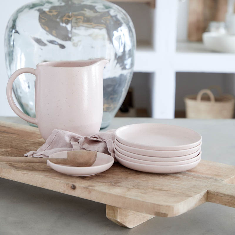 Casafina Pacifica Stoneware Bread And Butter Plate, Pink