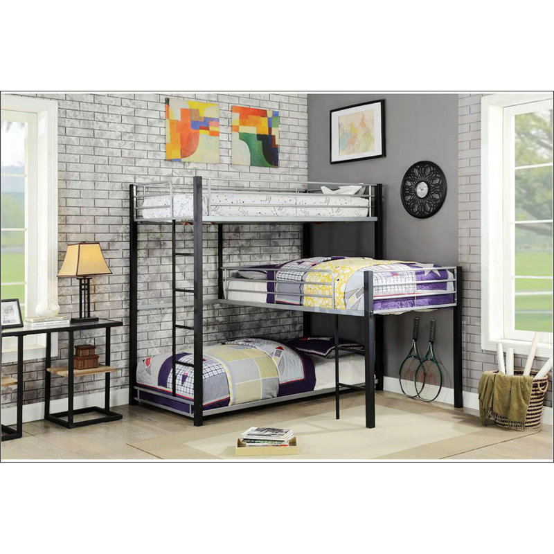 Unique Triple Twin Decker Bed