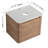 24" Wall-Mounted Single Bathroom Vanity  Base-120642112