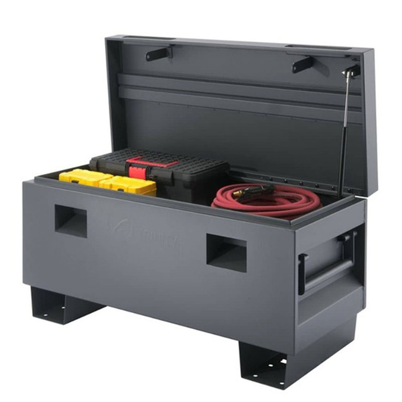TRINITY Job Site Box Gray, 18.5" H x 36" W x 15.75" D