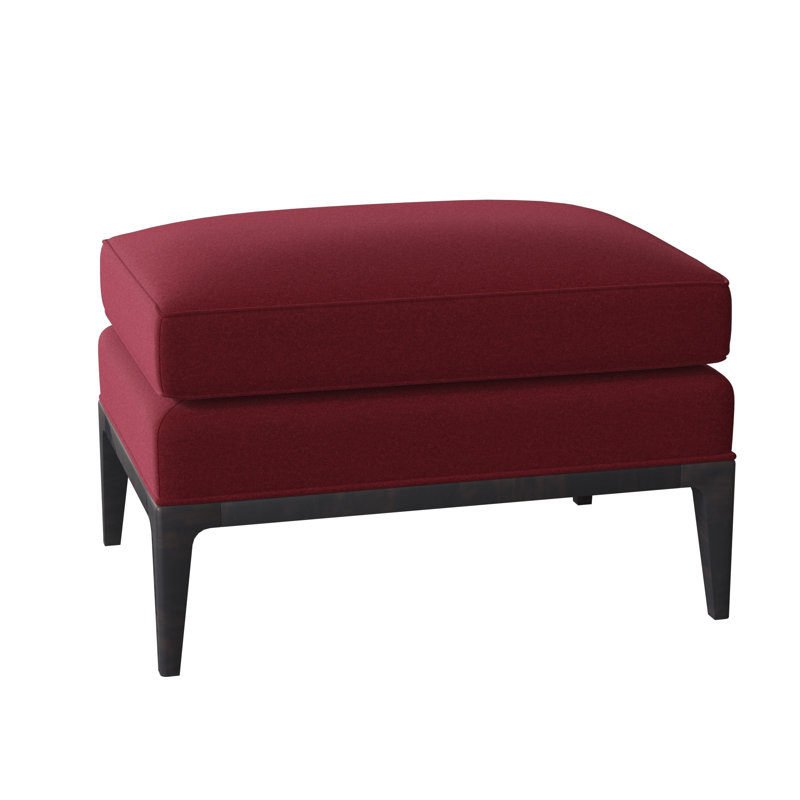 Claxton Ottoman, Margaret Lipstick, Espresso