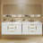 36'' Wall Mounted Bathroom Vanity With Resin Sink, Bathroom Storage Cabinet With 2 Drawers-1351641306