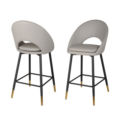 Counter Stool with Metal Frame