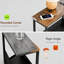 20cm W Metal Bedside Table