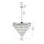 Lustre rond 27 pouces Iva-1324420744