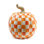 Check Large Pumpkin Decorative Accent