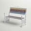 Danna Iron Outdoor Bench
