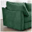 Canapé à 2 tiroirs en chenille avec 2 repose-pieds l 78,7 po x P 56,6 po x H 31,4 po Urban Ins