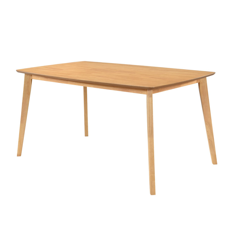 Deveraux Solid Wood Dining Table, 75cm H x 150cm L x 90cm W