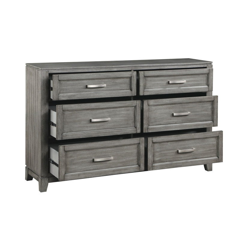 Commode de chambre 6 tiroirs Garretson