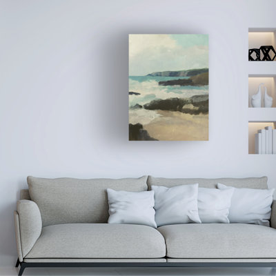 Bolog Dan Hobday Rocky Beach Canvas Art