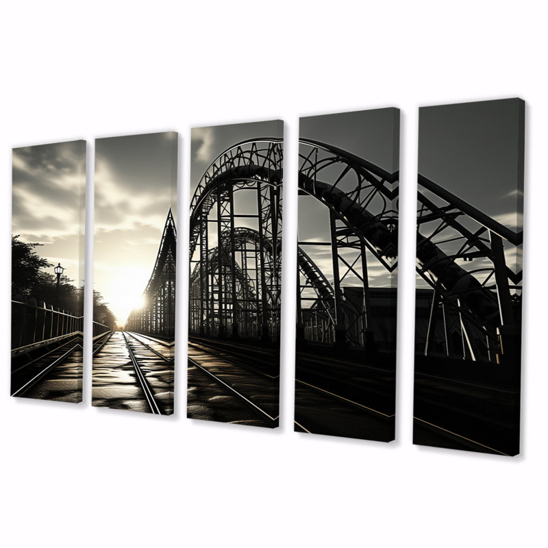 " Rollercoaster Shadow " 5 - Pieces