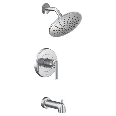 Ensemble de garniture de baignoire et douche à une poignée Moen Gibson M-CORE, valve requise