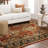 Spice Market Dhahar Plush Pile Stain/Fade Resistant Polyester Woven Ornamental Indoor Area Rug-28671387