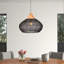 Luminaire suspendu géométrique naturel à 1 lumière Bridin-58676419-62671236