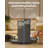 Adjustable Elevated Pet Feeder With Double Bowls