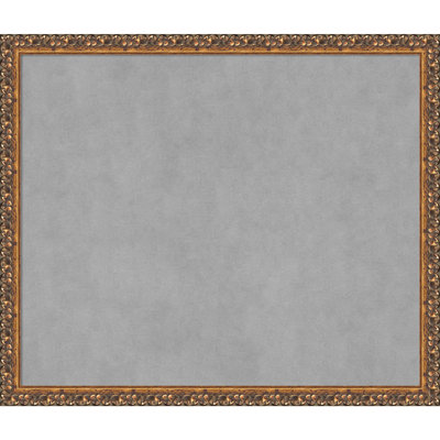 Tableau magnétique encadré bronze antique