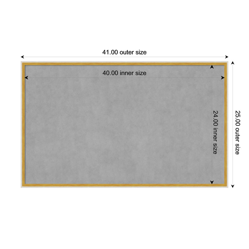 Tableau magnétique Paige, H 25 po x l 41 po