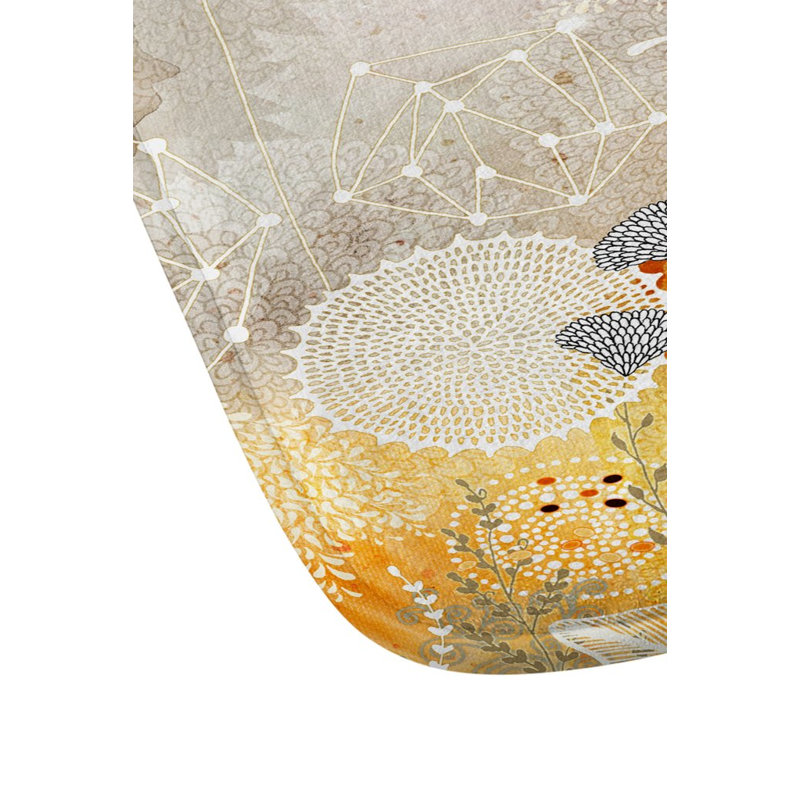 Tapis pour salle de bain velours