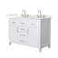 Beckett 48" Freestanding Double Bathroom Vanity with Quartz Top-1170262775-1170262774-1170262773