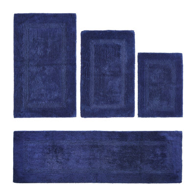 Ensemble de tapis pour salle de bain 100% coton 2370 g / m² Lux