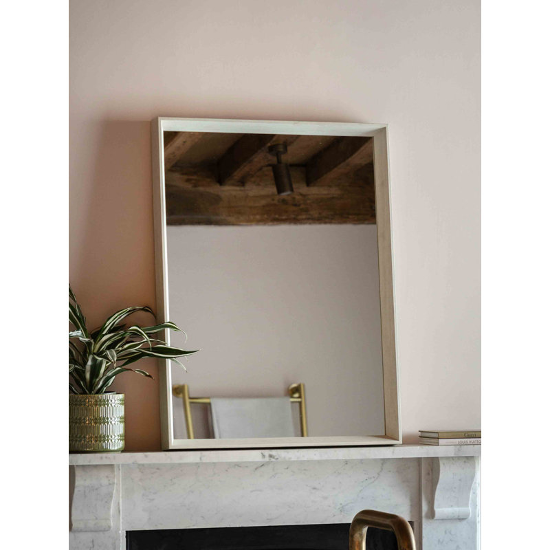 Rectangle Mirror, White