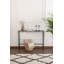100cm Glass Top Console Table-97927196