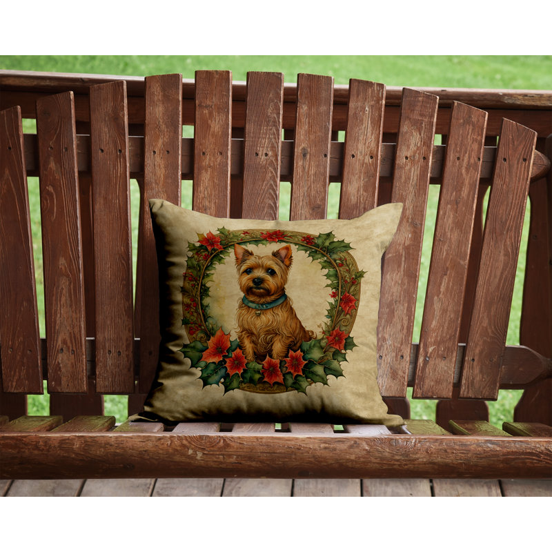 Coussin Christmas, 14 po x 14 po, Carré