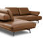 Trumansburg Leather Corner Sofa -1243792430-1243792427