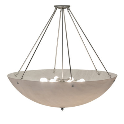 Luminaire suspendu bol / urne simple 8 lumières Nashrah