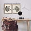«Portrait Brown Bear Animal», ensemble de 2 toiles flottantes encadrées par Victoria Barnes-195784046-195784035