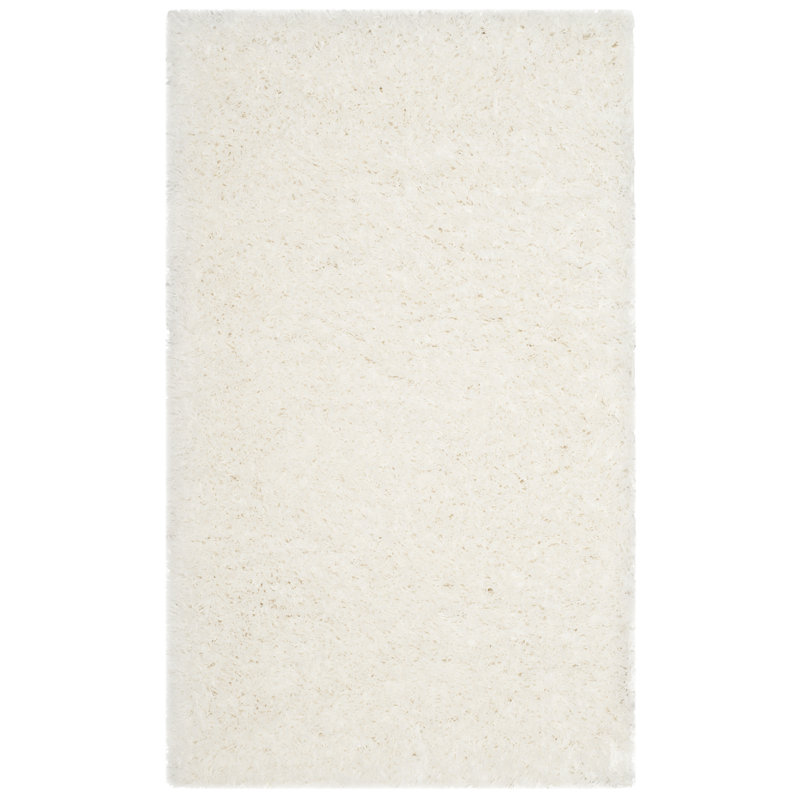 Aubre Solid Colour Area Rug, Rectangle 91 x 152 cm